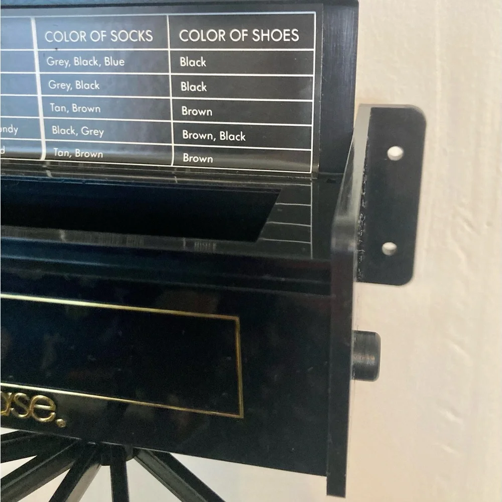 Vintage 1987 Starcase Rotating Tie Rack (Brand new) with wardrobe suggestions!